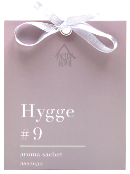 Изображение Ароматизатор саше 10гр Хюгге №9 лаванда Арида Хоум к/у, 1 шт