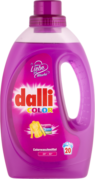 Изображение Средство для стирки жидкое Далли цветное белье Далли п/у, 1,1 л