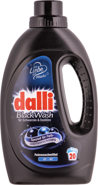 Изображение Средство для стирки жидкое Далли черное белье Далли п/у, 1,1 л