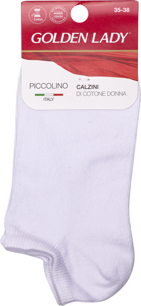Изображение Носки женские размер 35-38 Голден Леди пикколино бьянко укорочен Голден Леди к/у, 1 пара