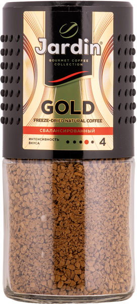 Изображение Кофе растворимый Жардин голд Орими Трейд с/б, 95 г
