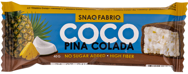 Изображение Батончик в шокол без сахара Снэк фабрик ананас кокос Фитнес Фуд м/у, 40 г