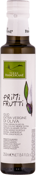Изображение Масло оливковое 0,5% Тэррэ Франческане из Умбрии e.v. из первых плодов Куфрол с/б, 250 мл