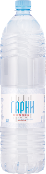 Изображение Вода негаз рН 6,4-6,9 Гарни кристаллайн питьевая Рокарм п/б, 1,5 л