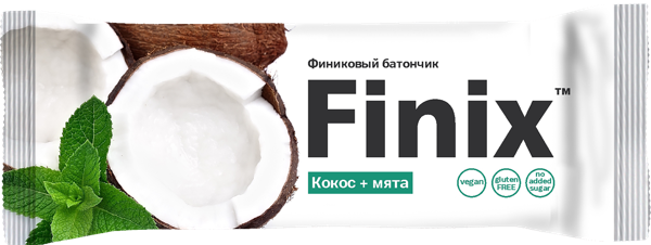 Изображение Батончик финиковый Финикс кокос мята Белое дерево м/у, 30 г