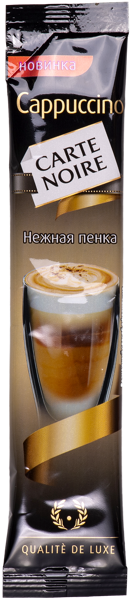 Изображение Кофе растворимый Карт Нуар капучино Якобс Дау Рус м/у, 16 г