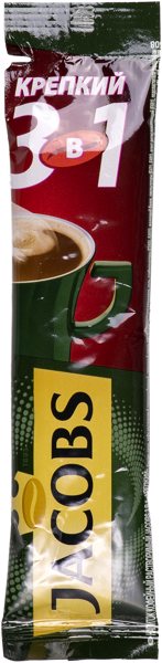 Изображение Кофе растворимый Монарх 3 в 1 крепкий Якобс Дау Рус м/у, 13,5 г