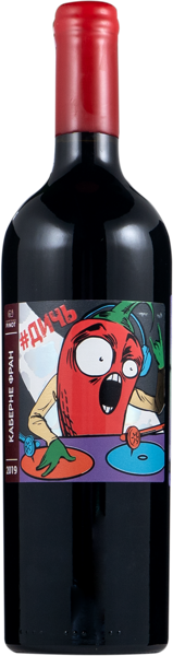 Изображение Вино красное сухое Каберне Фран ЗГУ дикари Шато Пино с/б, 0,75 л