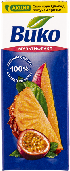 Изображение Нектар Вико мультифрукт ЮСК т/п, 0,2 л