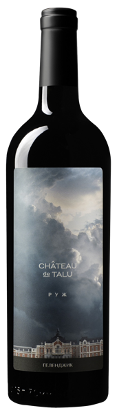 Изображение Вино красное сухое стиль №3 Каберне Совиньон купаж ЗГУ руж де талю Небо Шато де Талю с/б, 0,75 л