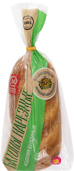 Изображение Батон пшеничный Нарезной Сочинский ХК м/у, 400 г