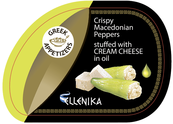 Изображение Перец со сливочным сыром Элленика македонский Алми Эс.Эй п/б, 230 г