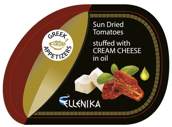 Изображение Томаты со сливочным сыром Элленика вяленые Алми Эс.Эй п/б, 230 г