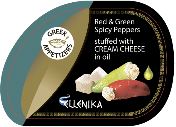 Изображение Перец со сливочным сыром Элленика острый Алми Эс.Эй п/б, 230 г