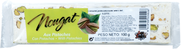 Изображение Нуга Сан Андрес с фисташкой Фрутас Турронс м/у, 100 г