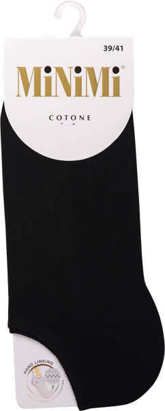 Изображение Носки размер 39-41 женские Миними котон 1101 неро Миними м/у, 1 пара