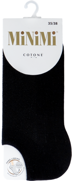 Изображение Носки размер 35-38 женские Миними котон 1101 неро Миними м/у, 1 пара