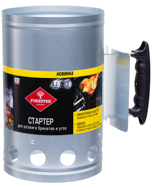 Изображение Стартер для розжига угля Форестер бэйс Си Экс Аутдор , 1 шт
