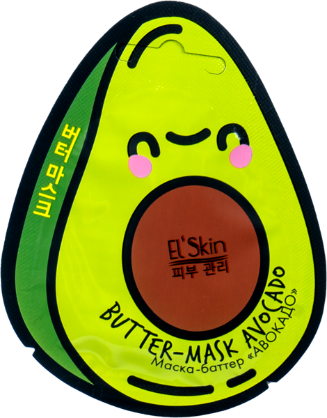 Изображение Маска-батер для лица Элскин мультифуд авокадо мягкост Эдвин Корея м/у, 10 г