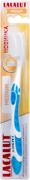 Изображение Зубная щетка средняя Лакалют Аркам Гмбх п/у, 1 шт