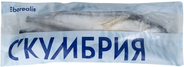 Изображение Рыба замороженная Бореалис скумбрия Норебо Ру в/у, 1 КГ