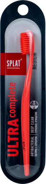 Изображение Зубная щетка средняя Сплат Профешнл ультра комплит Сплат Косметика п/у, 1 шт