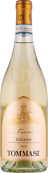 Изображение Вино белое сухое стиль №3 Треббьяно ди Лугана Ломбардия ле форначе Томмази с/б, 0,75 л