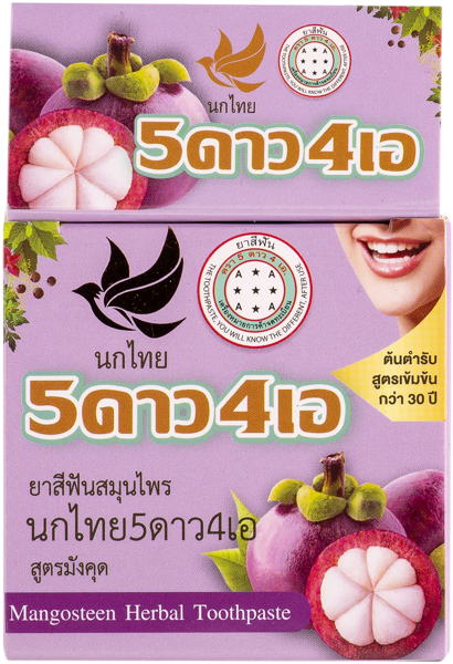 Изображение Зубная паста отбеливающая 5 мангостин травяная Виннер Космед к/у, 25 г