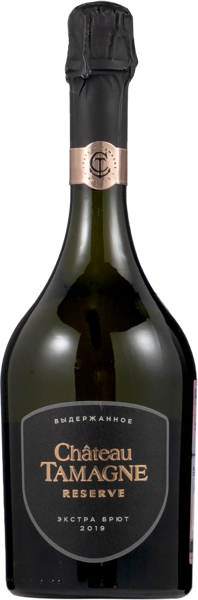 Изображение Вино игристое белое экстра брют Шато Тамань ЗНМП резерв Кубань Вино с/б, 0,75 л