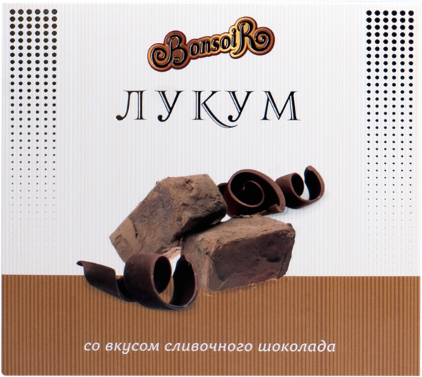 Изображение Лукум Бонсуар сливочный шоколад Ален кор, 250 г