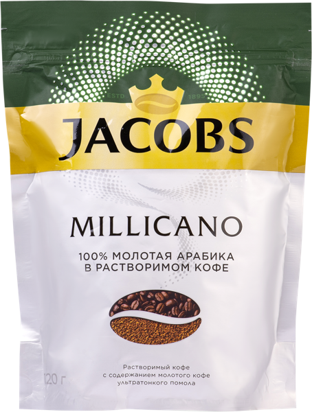 Изображение Кофе растворимый Монарх милиграно Якобс Дау Рус м/у, 120 г