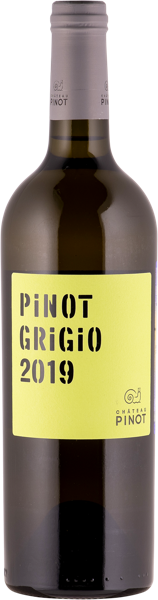 Изображение Вино белое сухое стиль №1 Пино Гриджио ЗГУ шато пино Шато Пино с/б, 0,75 л