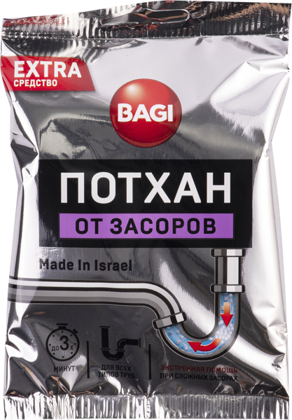 Изображение Гранулы от засоров Потхан Баги ЛТД п/у, 70 г