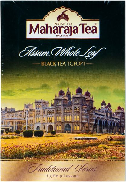 Изображение Чай черный Махараджа целый лист Нью Ти кор, 100 г