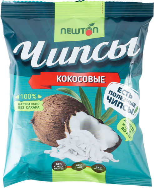 Изображение Чипсы фруктовые Ньютон кокосовые Машбери Гурмэ м/у, 40 г