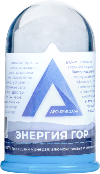 Изображение Антиперспирант шар женский Стикс кристалл энергия гор Стикс Натуркосметик п/у, 80 мл