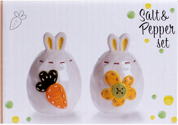 Изображение Набор для соли и перца Купман морковка цветок нитки Купман Интернэшнл , 1 шт