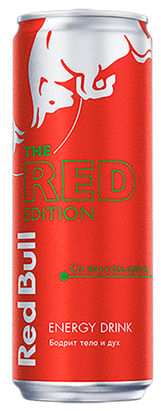 Изображение Напиток Энергетический Ред Булл арбуз Ред Бул ж/б, 0,355 л