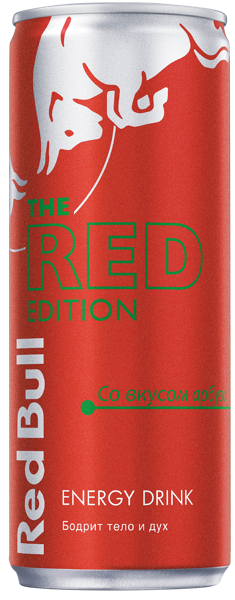 Изображение Напиток Энергетический Ред Булл арбуз Ред Бул ж/б, 0,25 л
