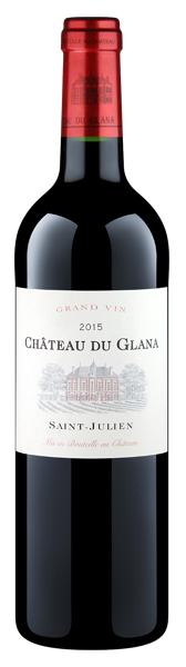 Изображение Вино красное сухое стиль №3 Каберне Сов купаж Сен-Жюльен шато дю глана Шато дю Глана с/б, 0,75 л