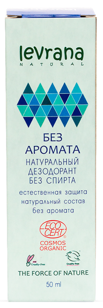 Изображение Дезодорант спрей женский Леврана БИО зеро без аромата Леврана ООО к/у, 50 мл