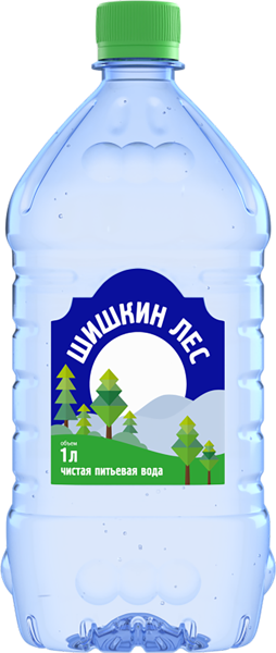 Изображение Вода негаз рН 7,6 Шишкин лес питьевая Шишкин Лес Торг п/б, 1 л