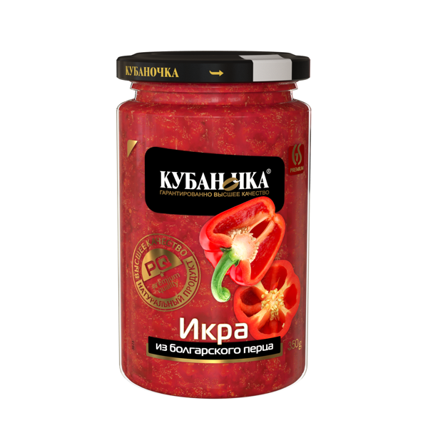 Изображение Икра из перца Кубаночка Гранд-Стар с/б, 350 г