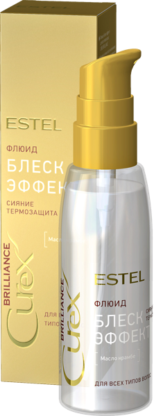 Изображение Флюид для всех типов волос Эстель кьюрекс блеск-эффект сияние Юникосметик к/у, 100 мл