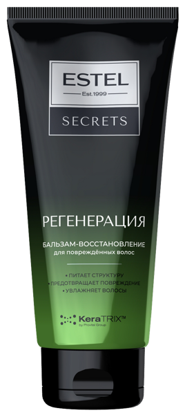 Изображение Бальзам для поврежден волос Эстель сикретс регенерация Юникосметик п/у, 200 мл