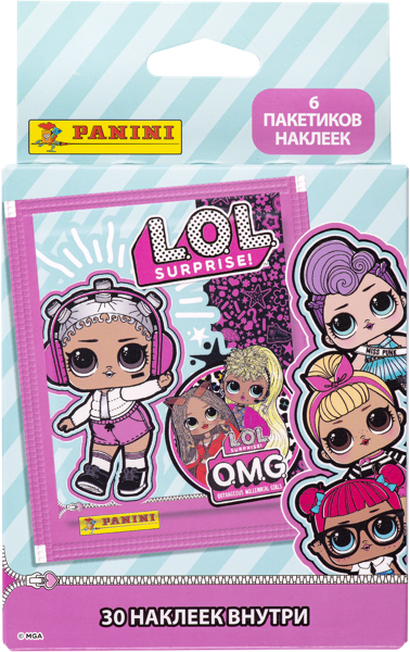 Изображение Наклейки коллекционные Панини в ассортименте Панини Рус п/у, 1 шт