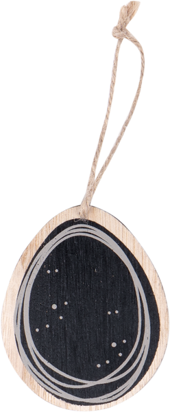 Изображение Подвеска 7см деревянная Кеминг декорис кролик яйцо Кеминг , 1 шт