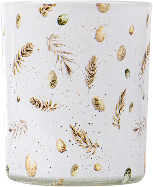 Изображение Подсвечник 8см стеклянный Кеминг декорис пасхальный Кеминг , 1 шт