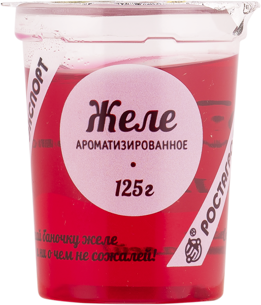 Изображение Желе Ростагроэкспорт вишня РостАгроКомплекс п/б, 125 г