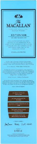Изображение Виски односолодовый Макаллан эдишн №6 спейсайд Макаллан п/у, 0,7 л